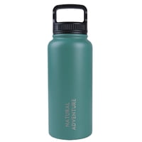 National Geographic - Botella Metálica Térmica Boca Ancha 950Ml Verde Agua