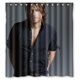 thumbnail image 1 of Cortina de ducha Keith Urban, juego de cortinas de baño con ganchos, tamaño 66 x 72 pulgadas, 1 of 3