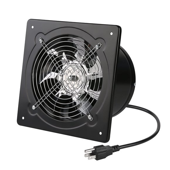 Ventilador de escape Nalle de 8 pulgadas, 80 W, 500 m³/h, pared transversal, 110 V