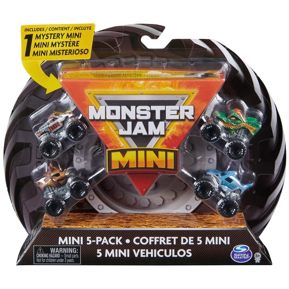 Toy Mini Paquete De 5 Unidades Con Mystery Truck Escala 1 87