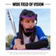 thumbnail image 5 of Mascarilla facial de softball Dinictis Lightweight Purple para niños, 5 of 7