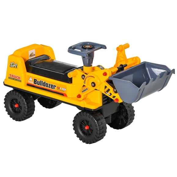 Camión Bulldozer para Niños Qaba con Cuchara Controlable