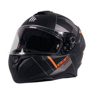Mt Helmets - Casco Para Moto Mt Targo Veneris B4 Gris Mate L
