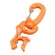thumbnail image 2 of Clip De Soporte De Manguera De Buceo Gancho De Seguridad Clip De Soporte De Manguera BCD Doble Equipo De Equipo Naranja, 2 of 4