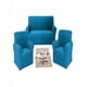 thumbnail image 1 of Pack De Fundas De Sofa Cuadrille 3+1+1 Color Azul, 1 of 4