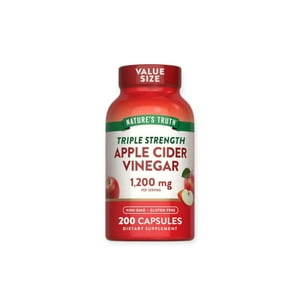 Natures Truth - Vinagre De Manzana 1200Mg 200 Cps -
