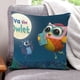 thumbnail image 1 of Eva la Lechucita Fundas de almohada de terciopelo con tema, regalos de funda de almohada, decoración para el hogar, cojín de lanzar, regalo de cumpleaños para fans y parejas.50*50cm., 1 of 6