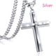 thumbnail image 3 of 1pc Punk Style Cross Pendant Necklace for Men - Retro Fashion Jewelry with Unique Design, 3 of 4