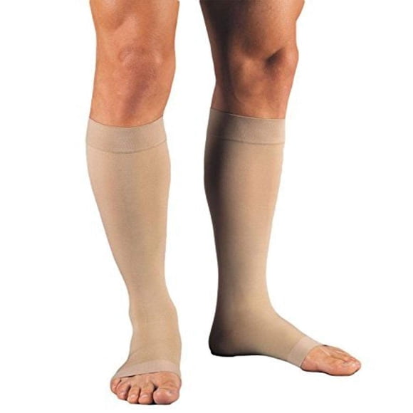 Medias de compresión JOBST Relief, hasta la rodilla, 20-30 mm Hg, color beige
