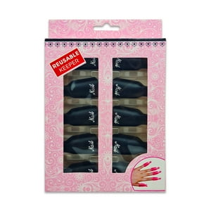 Ker - Protector De Uñas Esmaltados Negro X 10 Ud