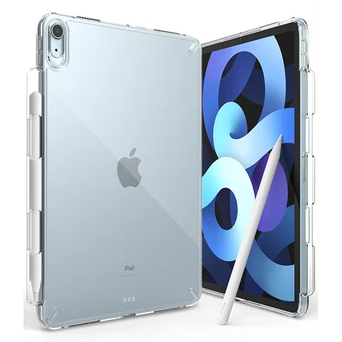 Funda Protectora Ringke Para Ipad Air 6 (M2 / M3) / Air 5 2022 / Air 4 Fusion Transparente
