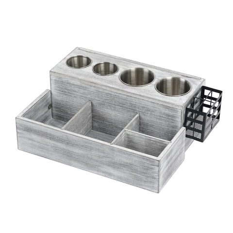 Magideal - Organizador De Herramientas Para El Cabello, Soporte Para Cosméticos, Soporte Para Secador De Cabello, Soporte Para Crema, Cocina, Cosméticos, Peines