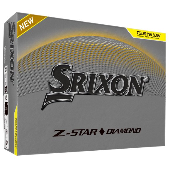 Bolas de golf Srixon Z-Star Diamond 3 amarillas