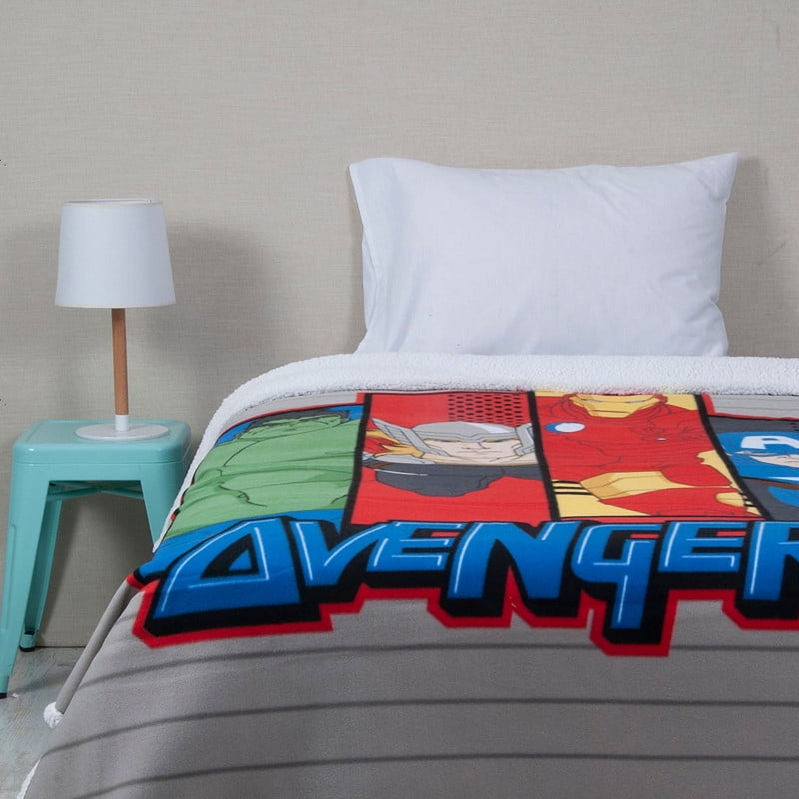 Disney - Frazada Polar Sherpa 150x200 Avengers Team