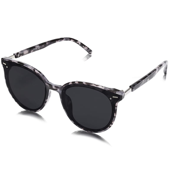 Gafas de sol SOJOS Classic Round SJ2067 para mujer/hombre con lentes grises