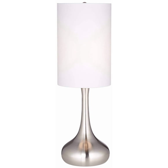 Lámpara de Mesa Gota 360 Lighting Níquel Cepillado 62 cm
