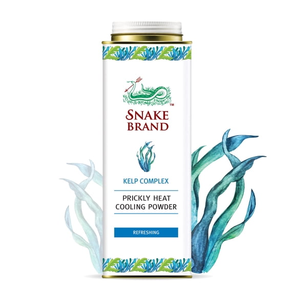 Polvo refrescante Snake Brand alivio para el sarpullido por calor 280 g