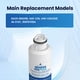 thumbnail image 5 of Filtro de agua para refrigerador GOLDEN ICEPURE RWF0700A para Samsung, 5 of 9