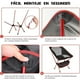 thumbnail image 4 of Sillas De Camping, Silla De Camping Plegable Ligera, Silla De Camping Ultraligera Compacta Estable Con Bolsa De Almacenamiento Portátil, Adecuado Para Al Aire Libre, Viajes, Playa, Picnic, 4 of 6