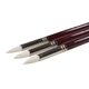 thumbnail image 3 of Brochas para pintar Sax True Flow Optimum White Taklon, tamaño 6 (paquete de 3), 3 of 3