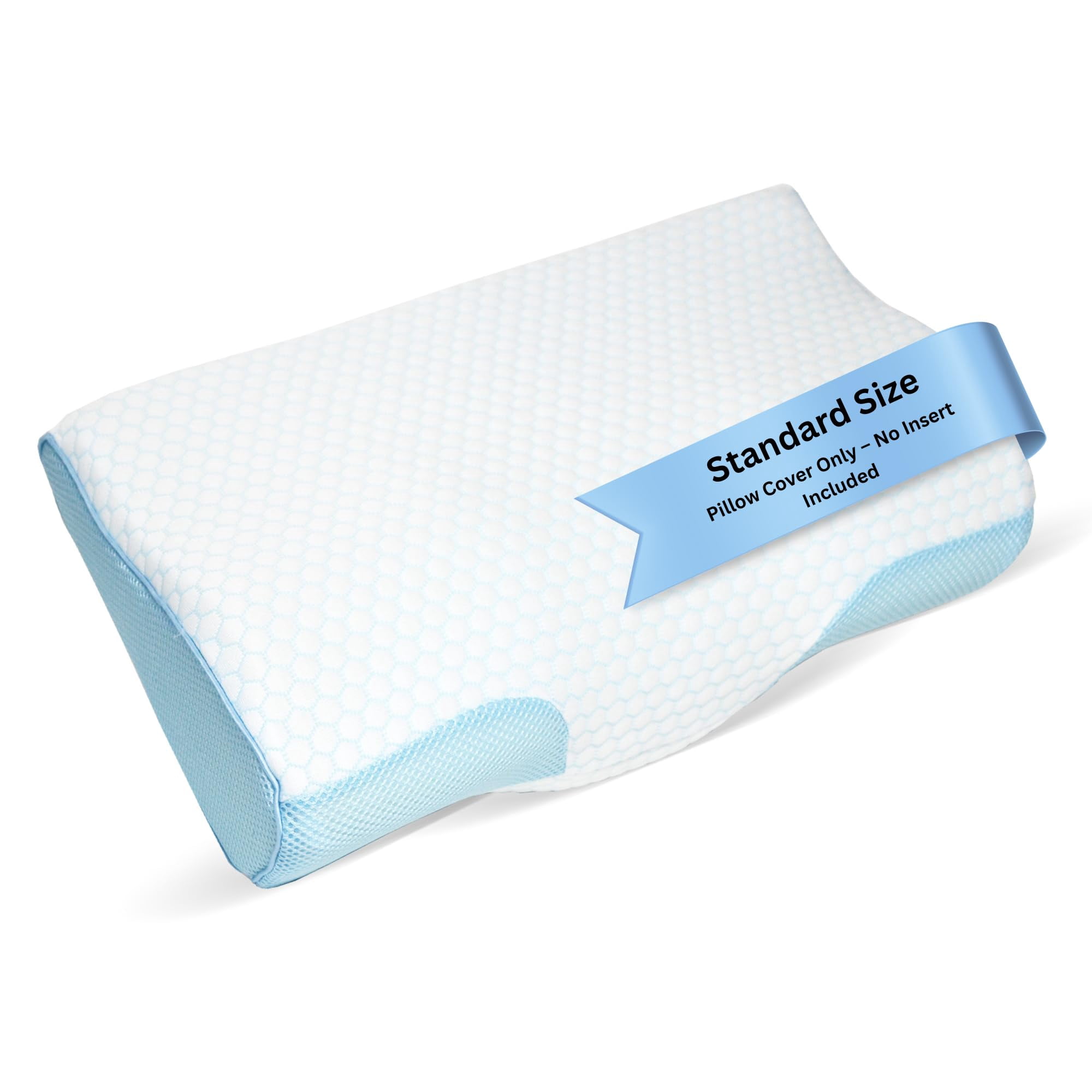 Funda De Almohada Refrigerante Derila Optimal Temperature Control, Color Blanco