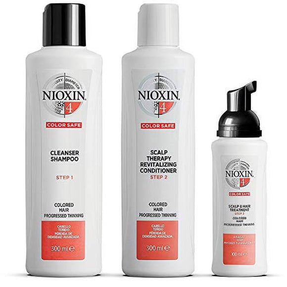 Kit Nioxin Sistema 4 Tratamiento Fortalecedor y Espesante del Cabello