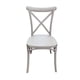 thumbnail image 3 of Pack de 4 Sillas Crossback Gris de Plástico Reforzado – Estilo Elegante y Apilable, 3 of 3