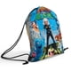 thumbnail image 5 of Monstruos vs. Alienígenas Mochila de Cuerdas para Deportes y Gimnasio, Bolsa de Cuerdas Resistente al Agua, Bolsa Cinch, 30×40cm, 5 of 6