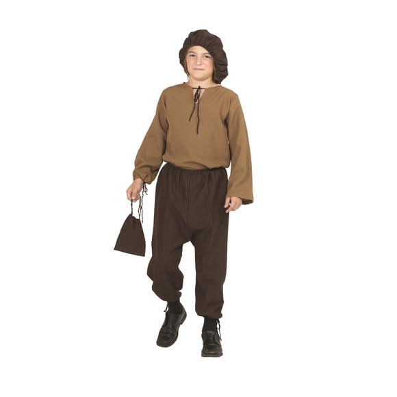 Costume Funsies RG Disfraces renacentista de campesino infantil, tamaño grande