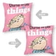 thumbnail image 2 of Charlie y Lola Fundas de almohada de terciopelo con tema, regalos de funda de almohada, decoración para el hogar, cojín de lanzar, regalo de cumpleaños para fans y parejas. 45cm x 45cm., 2 of 6