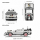 thumbnail image 5 of Back To The Future III Delorean Escala 1:24 - Welly, 5 of 8