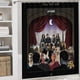 thumbnail image 5 of FALL OUT BOY-theme 4-Piece Shower Curtain Set with Rugs, Waterproof Bathroom Decor Set Includes Bath Mat, U-Shaped Rug, Toilet Lid Cover and Curtain with Hooks, 5 of 6