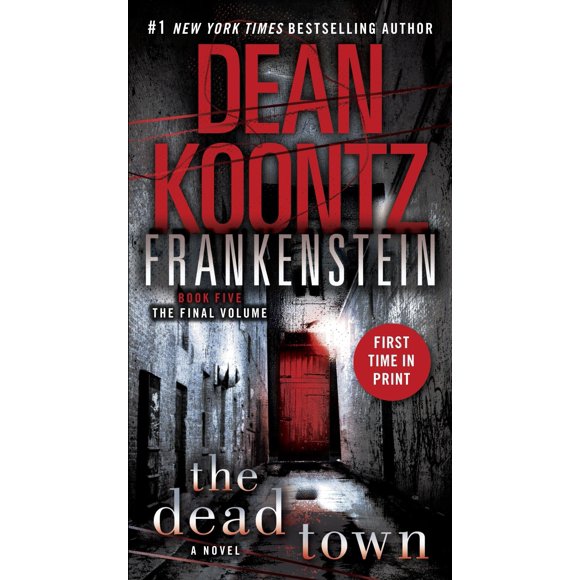 Libro Bantam The Dead Town Dean Koontz Frankenstein 5
