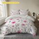 thumbnail image 1 of Set Soft And Beautiful Floral Shadow Pink Cherry Blossom Print Duvet Cover Set Fluffy And Comfortable 100% Polyester Duvet Cover Soft And Breathable for a Good, 1 of 1