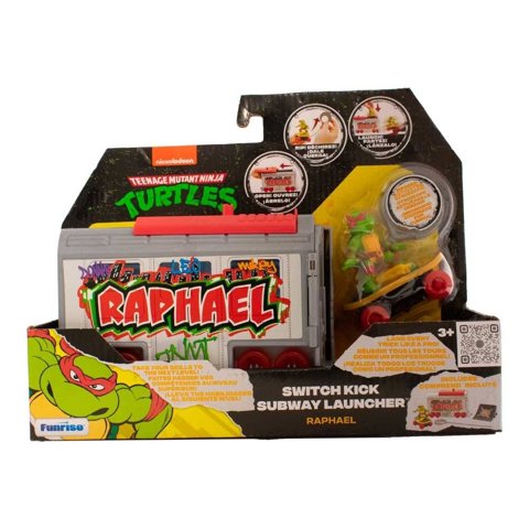 Lanzador Nickelodeon Teenage Mutant Ninja Turtles De Vehículo Raphael Multicolor