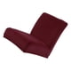 thumbnail image 2 of Estire, Corto, Respaldo Bajo, Cubierta Para Silla, Barra, Taburete, Cubierta, ~ Rojo Vino, 2 of 5