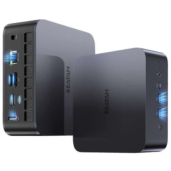 Mini PC Reatan Ryzen 7 255 AI Wi‑Fi 7 LAN de 2,5 Gbps