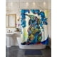 thumbnail image 2 of Juego de Cortina de Baño Tela Género + Forro Impermeable, 2 of 6