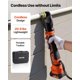 thumbnail image 5 of Herramienta Eléctrica de Crimpado de Tuberías VEVOR 18V Kit de Prensa para PEX, 5 of 9