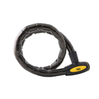 Candado Bicicleta Yale Tipo Cable 1Mt Negro