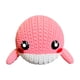 thumbnail image 1 of Figura ballena estilo tejido decorativa rosa, 1 of 3