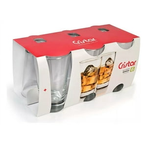 Disparo - Set 12 Vasos Altos London Tragos Cristar 394 Ml