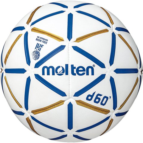 Balon Handbol D60 Resina Free Molten Blanco T.2 Blanco 2