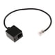 thumbnail image 3 of Conector Macho RJ9 4P4C A Conector Hembra Modular RJ9, Adaptador Divisor, 3 of 5
