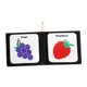 thumbnail image 1 of Libros Suaves Para Bebés, Desarrollo Sensorial, Juguete Montessori Para Ni?as De 3 A 6 Meses, Fruta, 1 of 5