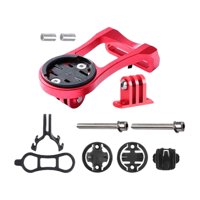 Ioensy - Adaptador De Abrazadera De Base Montado En Computadora De Bicicleta Soporte De Tapa Superior De Vástago Para Bicicletas De Carretera Rojo