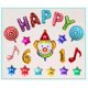 thumbnail image 5 of Paquete de 6 globos de payaso sonriente de aluminio para fiestas, ideales para decoración de fiestas de circo, carnaval y más., 5 of 7