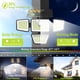 thumbnail image 2 of Luz Solar Exterior Daphino 3000LM 4 Focos Sensor Movimiento, 2 of 3