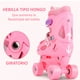 thumbnail image 5 of Patines 4 Rueda Rosa Ajustable Para Niña + Kit De Proteccion Xs Rosado, 5 of 6