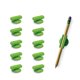thumbnail image 1 of Porta lápices pencilbun 5 cm verde lima 10 unidades, 1 of 9